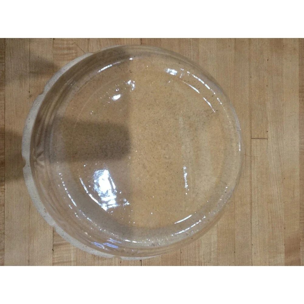 Vintage Robinson Ransbottom Crown Star Stoneware Mixing Bowl - Roseville, Ohio